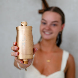 Copper Gold Shower Filter