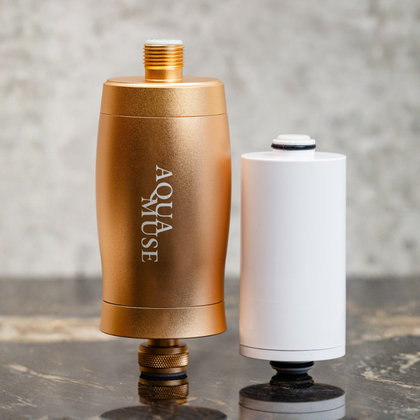Copper Gold Shower Filter